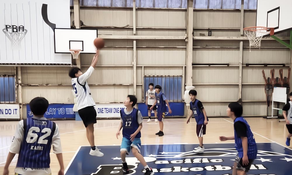 U15 JUNIORの練習風景